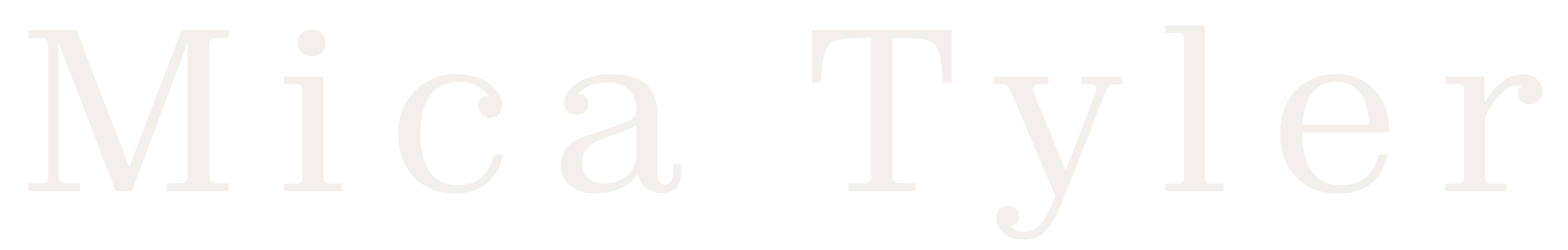 Logo Mica Tyler